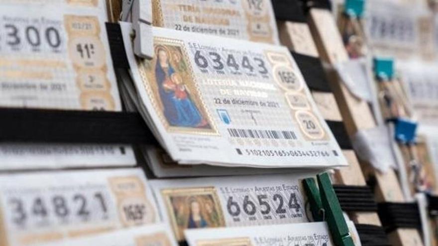 Décimos de la Lotería de Navidad