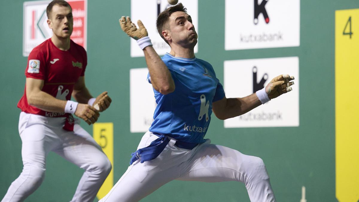 Peio Etxeberria, en un encuentro anterior.