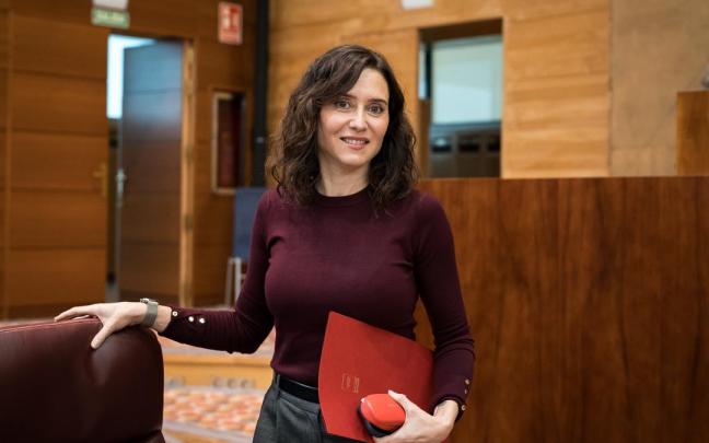 La presidenta de la Comunidad de Madrid, Isabel Díaz Ayuso.
