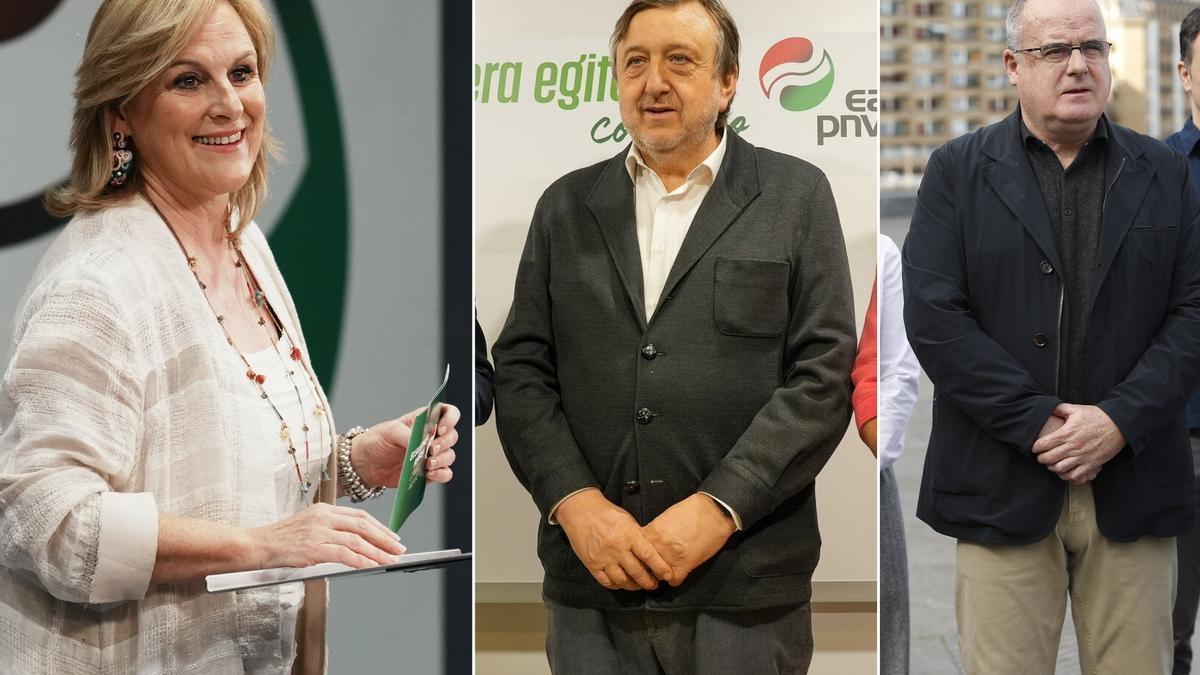 Los presidentes del BBB y del ABB, Itxaso Atutxa y José Antonio Suso, respectivamente, ya han anunciado que no repetirán. El presidente del GBB, Joseba Egibar, debe hacer pública su decisión.