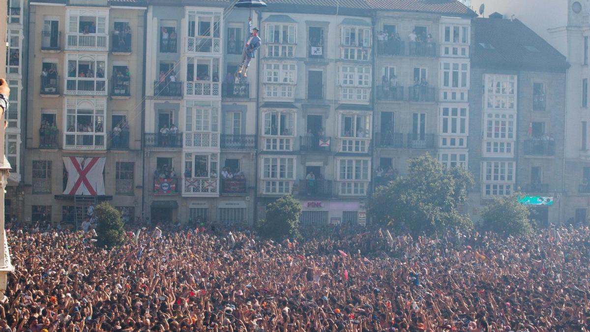 Bajada de Celedón en La Blanca. Pilar Barco