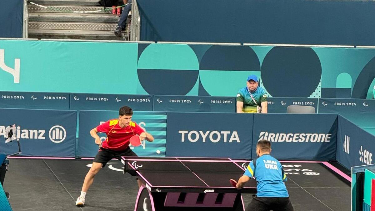 Ander Cepas se ha asegurado volver a Euskadi con una medalla en los Juegos Paralímpicos de París. | Foto: X @BATBasqueTeam