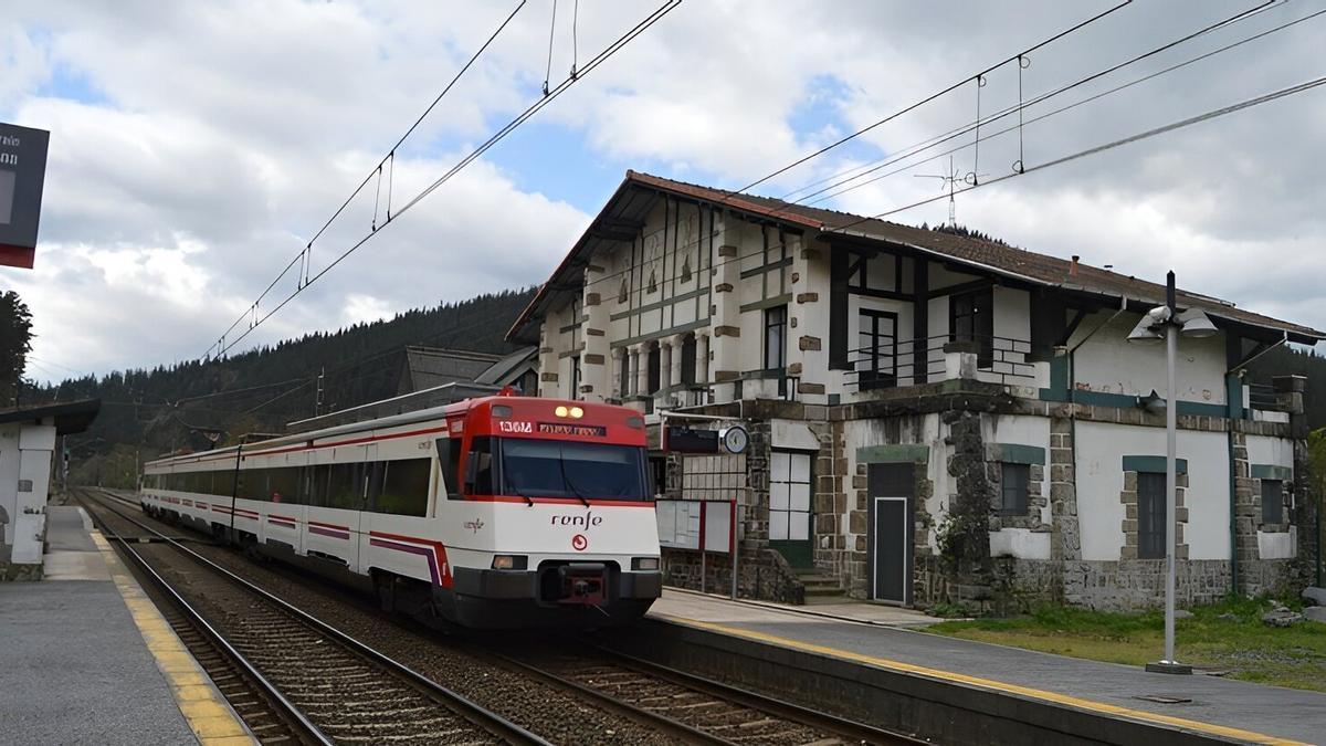 Imagen de un tren de Cercanías. Araceli Oiarzabal