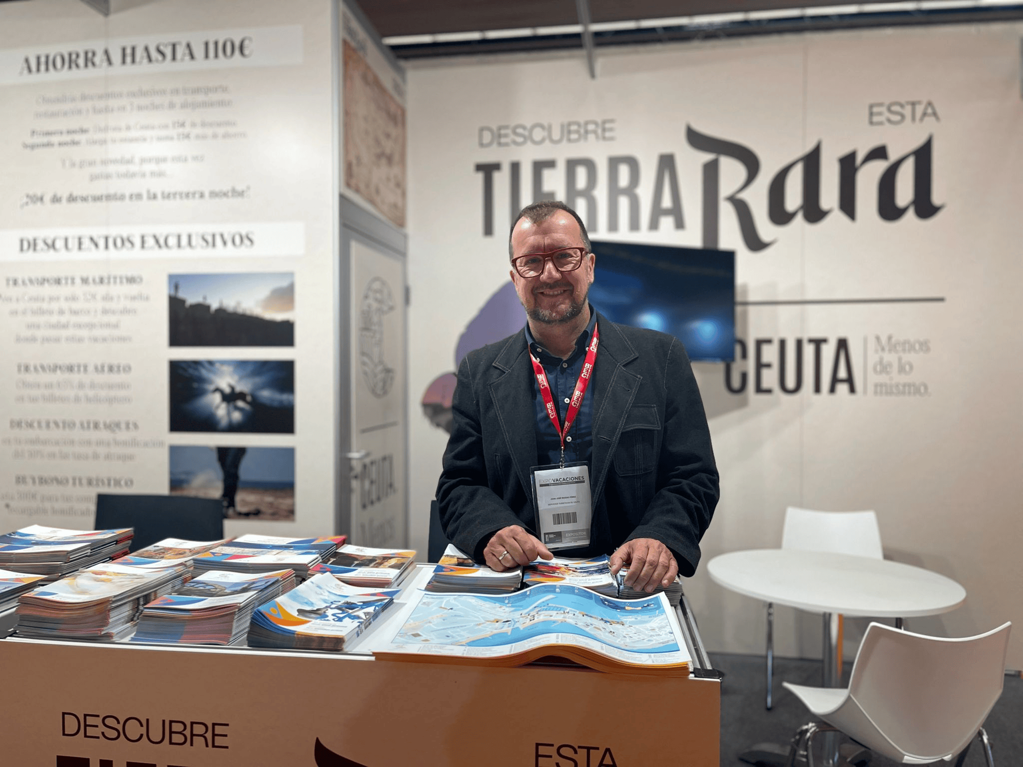 Juan José Raggio, ténico de turismo de Ceuta. ONDA VASCA