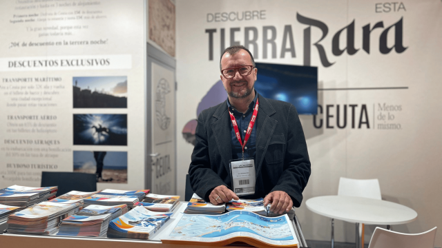 Juan José Raggio, ténico de turismo de Ceuta. ONDA VASCA