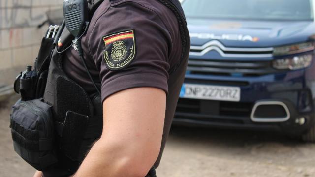 Imagen de archivo de un agente de la Policía Nacional.
