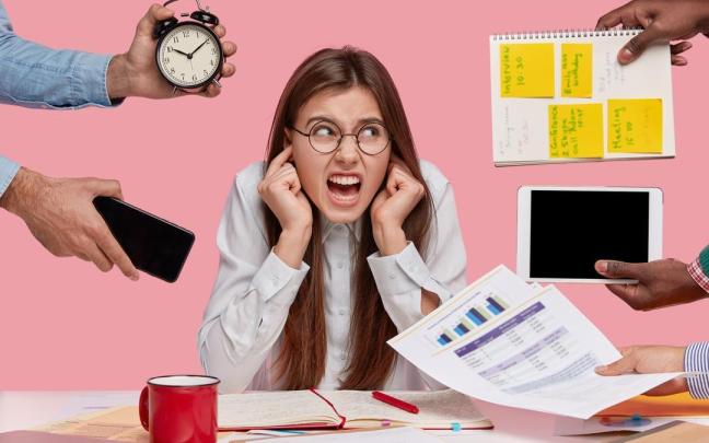 La multitarea nos hace mucho menos productivos.
