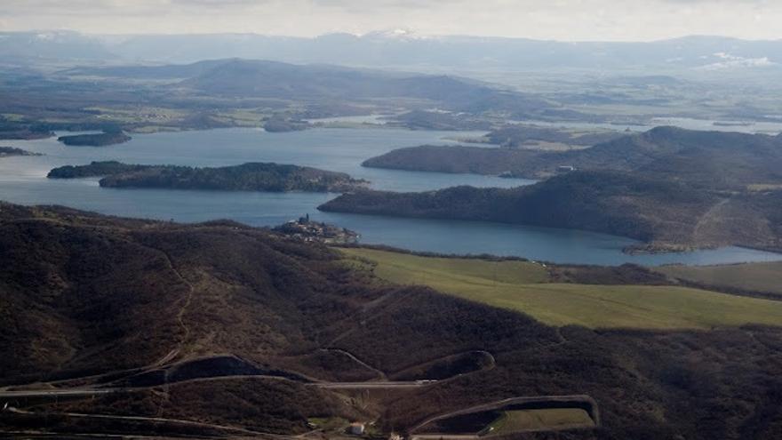 El embalse de Ullibarri-Gamboa.