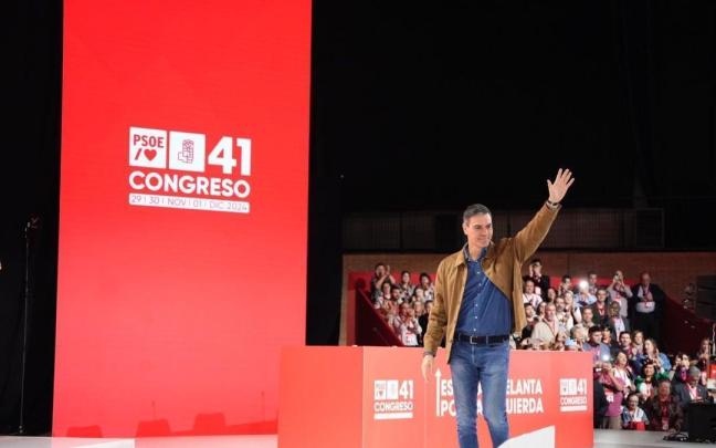 El presidente del Gobierno y secretario general del PSOE, Pedro Sánchez, a su entrada del 41º Congreso del PSOE.