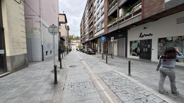 La céntrica calle Zerkaosteta.