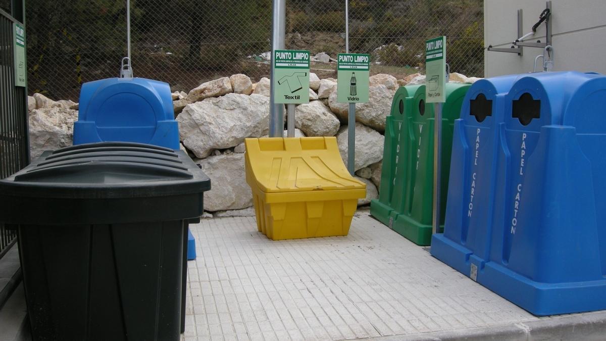 Imagen de un punto limpio.