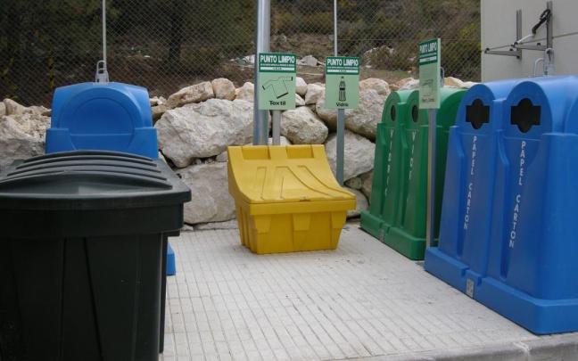 Imagen de un punto limpio.