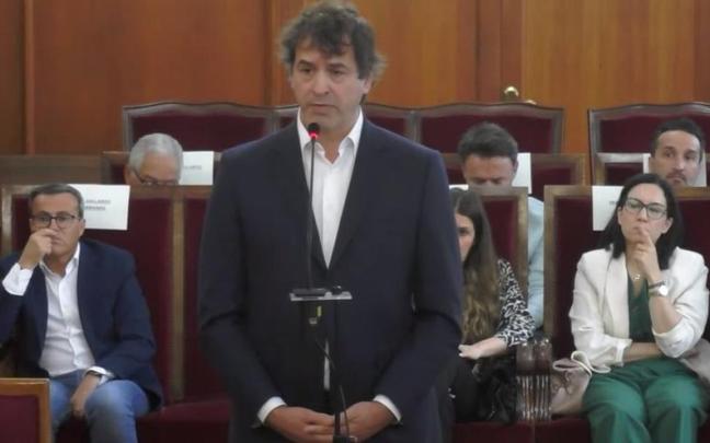 David Sánchez Pérez Castejón declara como investigado ante la Audiencia Provincial de Badajoz.