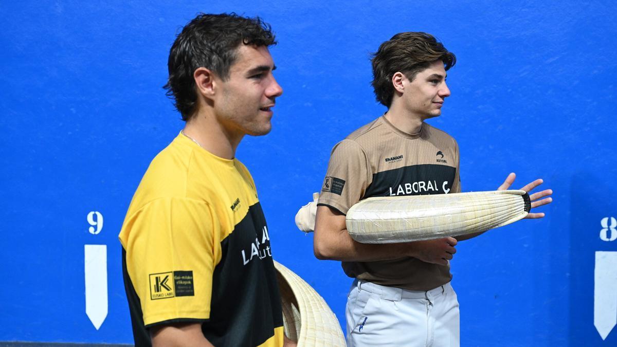 Presentación del Master Series de Mungia de cesta punta profesional, organizado por la empresa Eraman! Jai Alai.