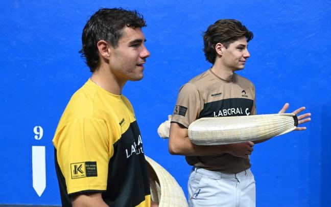 Presentación del Master Series de Mungia de cesta punta profesional, organizado por la empresa Eraman! Jai Alai.