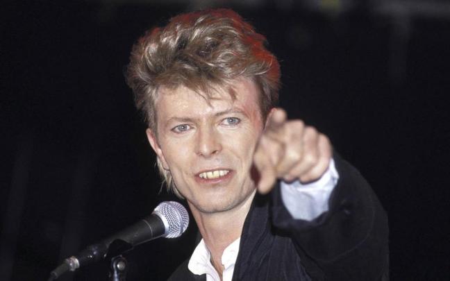 El cantante David Bowie