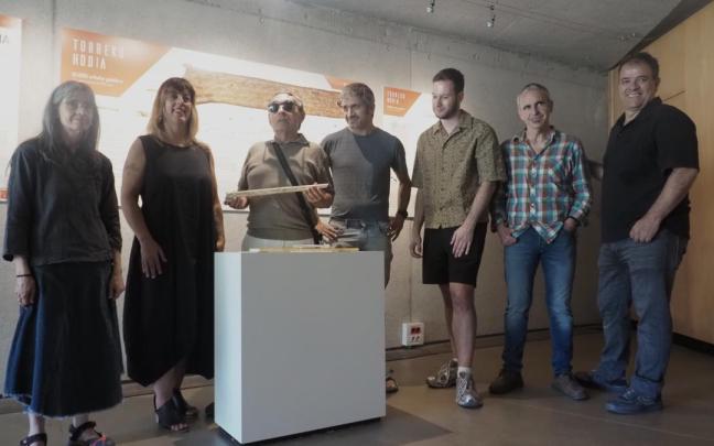 Apertura de la muestra sobre el Tubo de Torre, que se podrá visitar hasta finales del presente año en el museo Ekainberri.