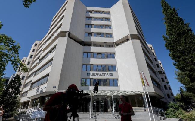 Fachada de los Juzgados de Plaza de Castilla.