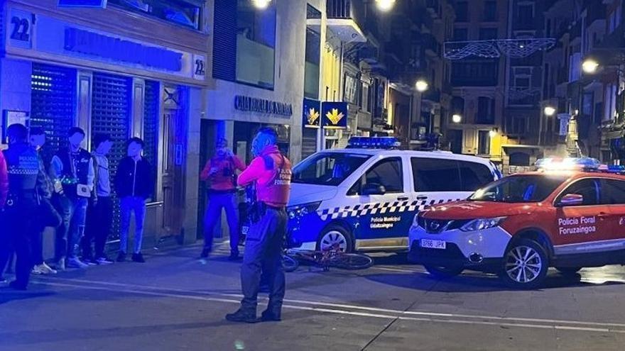 Operación policial contra las bandas juveniles en el Casco Viejo de Pamplona