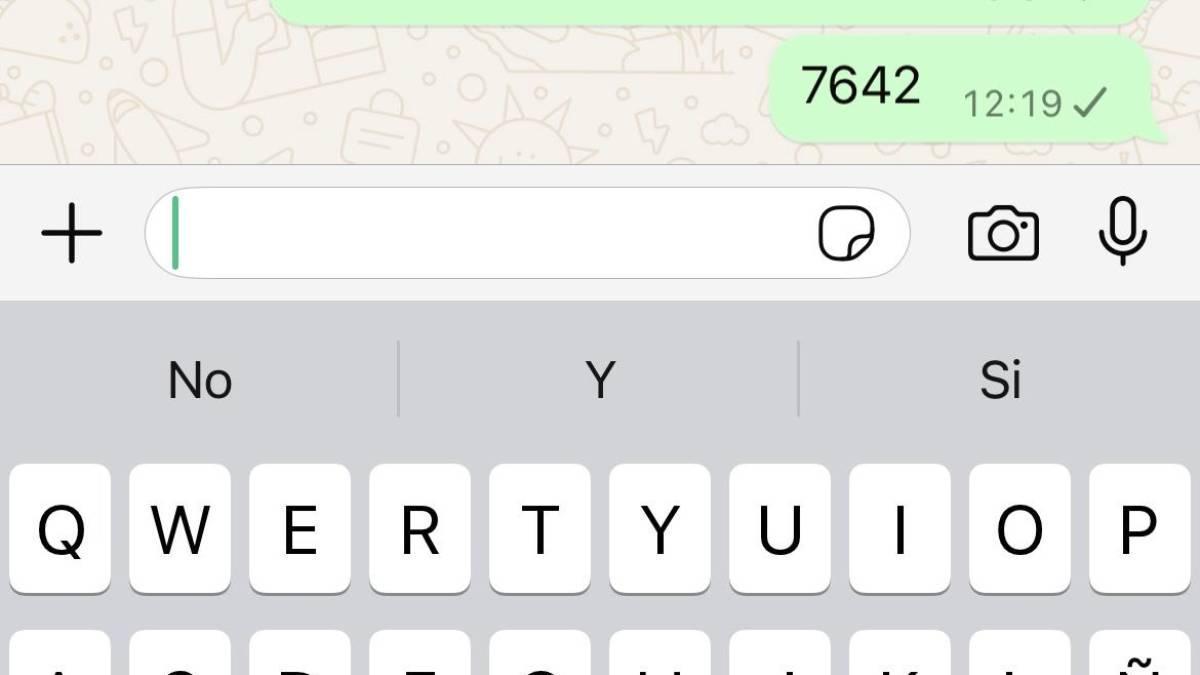 Mensaje con el número 7642