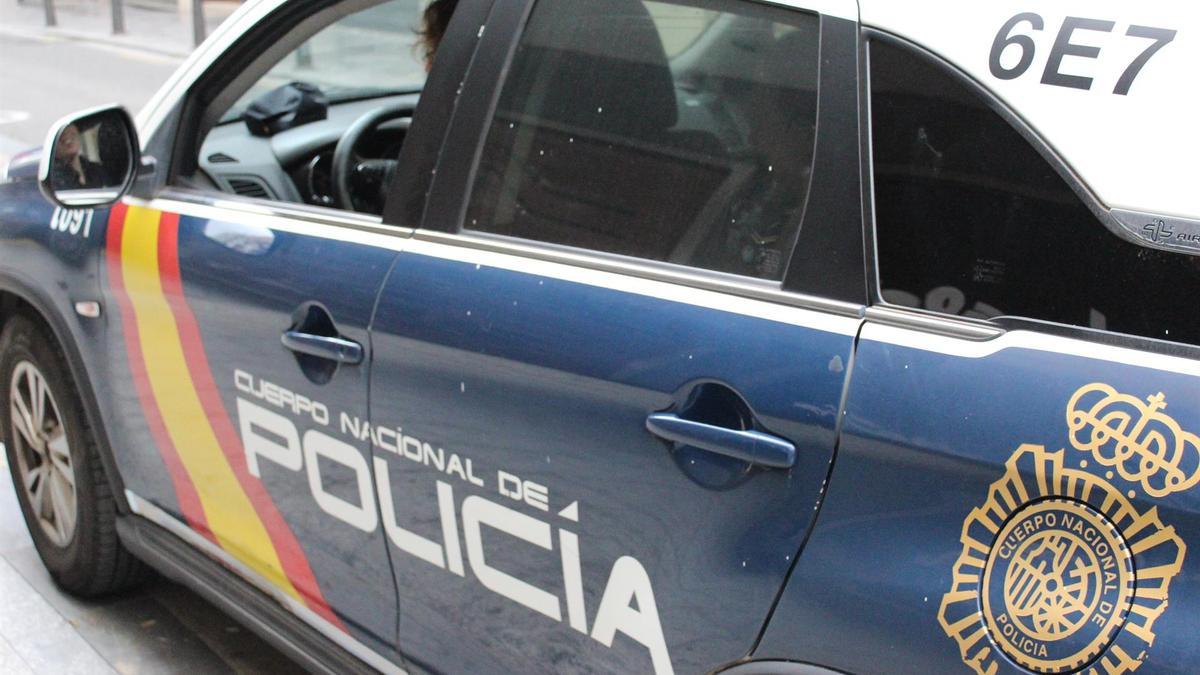 Un vehículo de la Policía