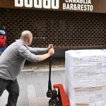 En imágenes: Inspección en el restaurante 'Burro Canaglia' de Bilbao, de la misma franquicia que el incendiado en Madrid