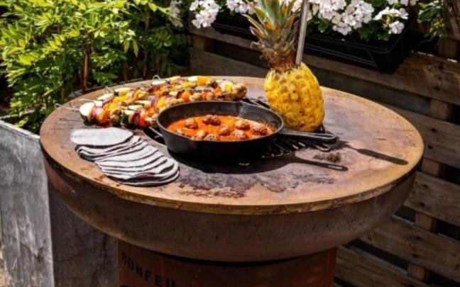 La barbacoa BonBiza.