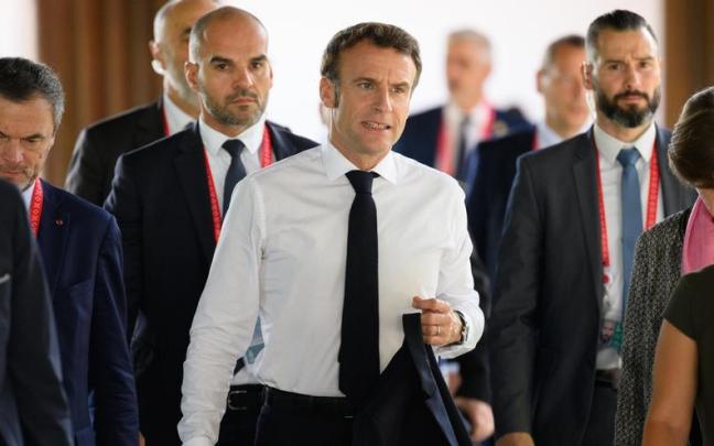 El presidente francés, Emmanuel Macron. El presidente francés, Emmanuel Macron.