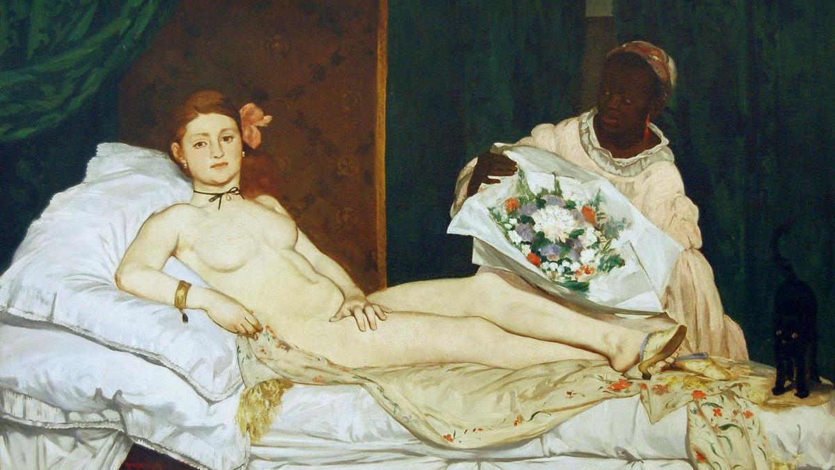 'Olympia' (1863), de Manet.