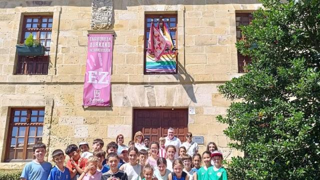Los alumnos iurretarras presentaron sus propuestas medioambientales