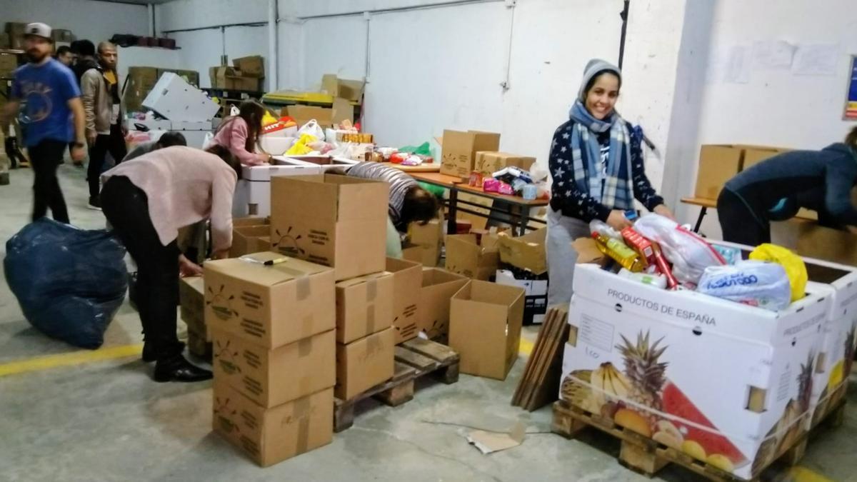 Foto de las personas voluntarias que colaboran cada año en la campaña de recogida.