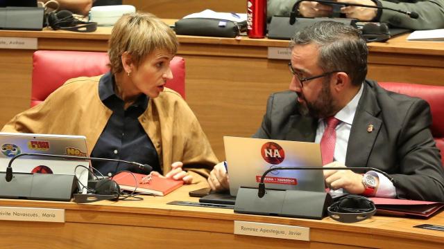 Fotos del Pleno del Parlamento de este jueves. Javier Bergasa