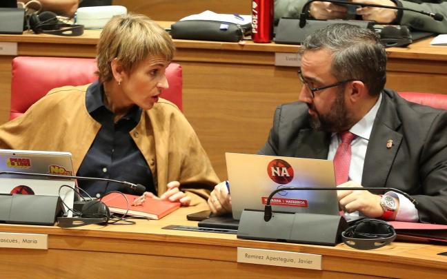 Fotos del Pleno del Parlamento de este jueves. Javier Bergasa