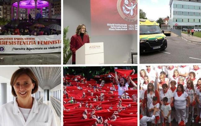 La Federación de Pelota, la Plataforma de Mujeres contra la Violencia Sexista, la Subdirección de Urgencias, las científicas del SINAI y la Coral Santiago de la Txantrea son los nominados de este año.