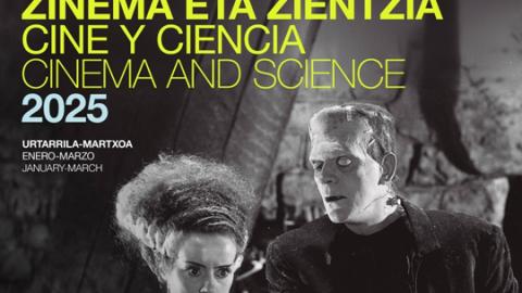 Cartel del ciclo Cine y Ciencia 2025