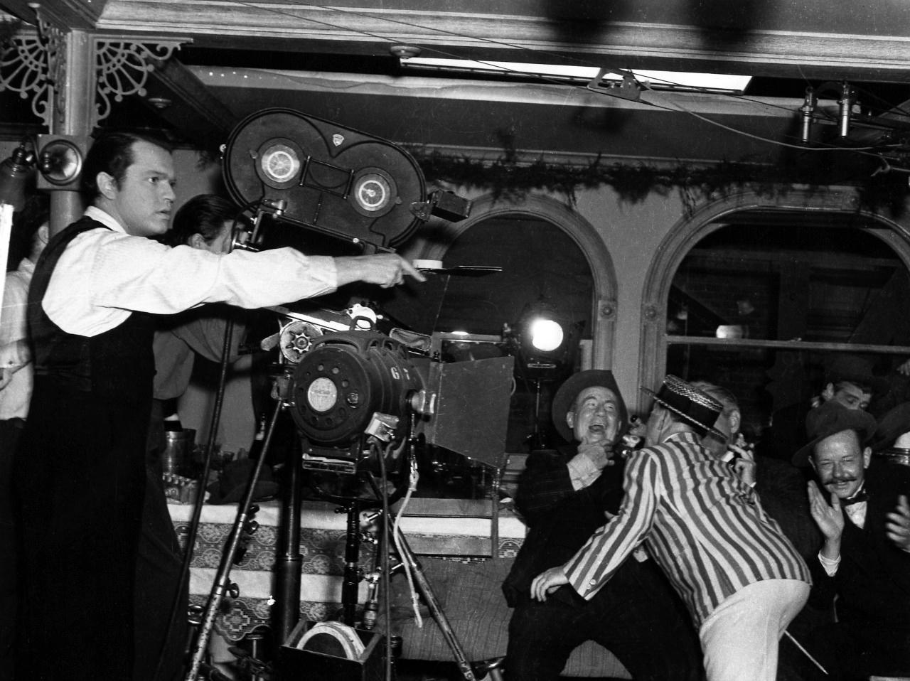 Fotograma de 'Ciudadano Kane' en el que aparece el trineo 'Rosebud'.