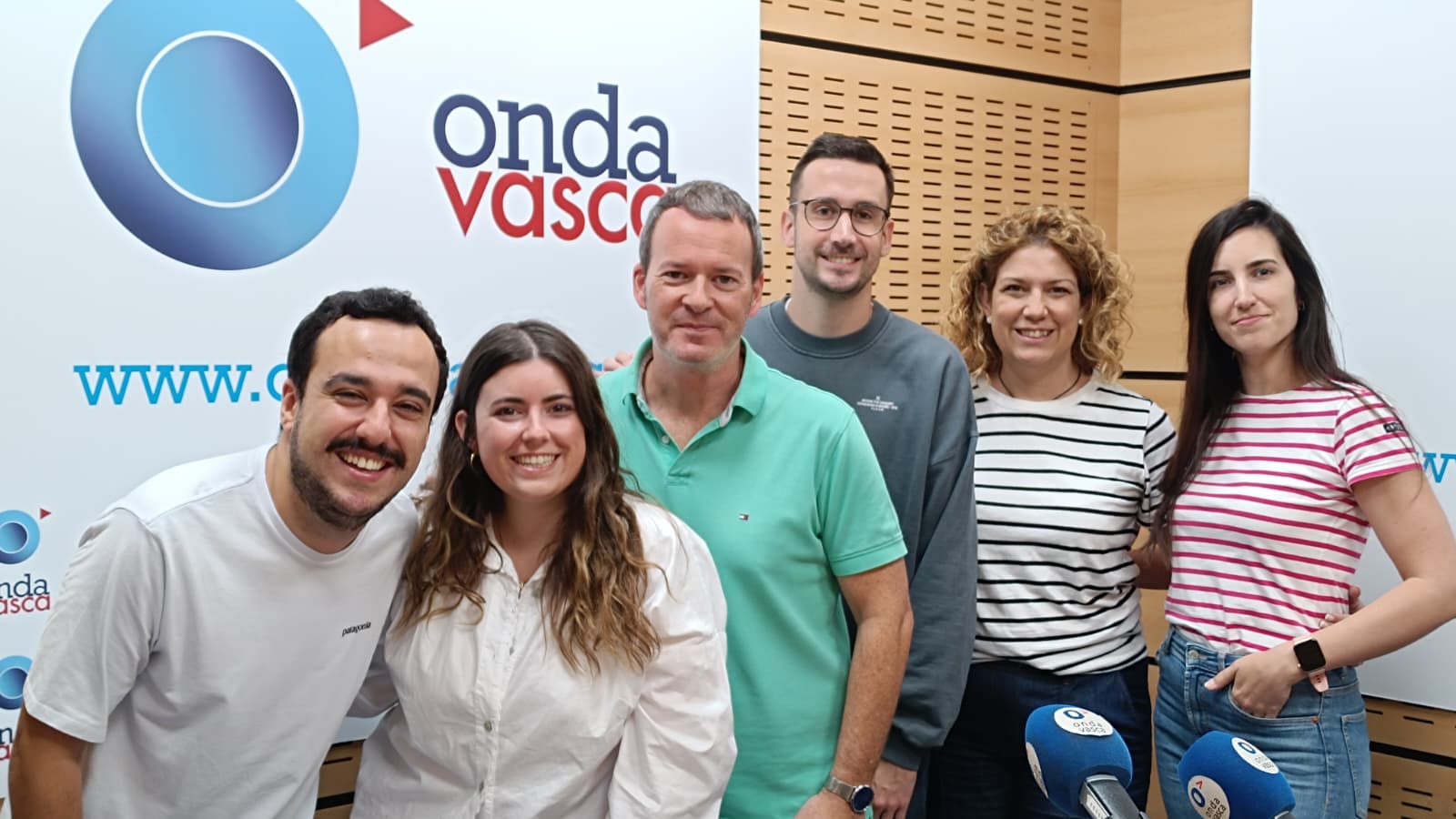 Bikote Foodie con parte del equipo de Onda Vasca