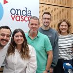 Bikote Foodie con parte del equipo de Onda Vasca