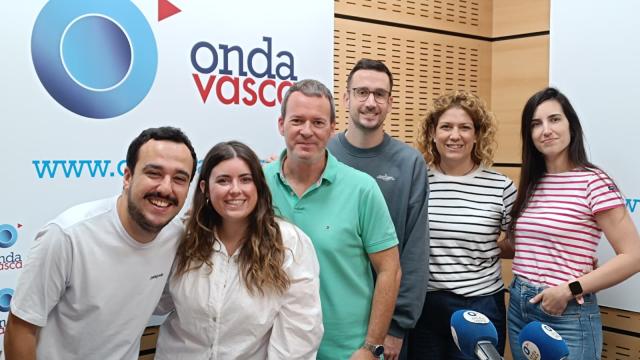 Bikote Foodie con parte del equipo de Onda Vasca