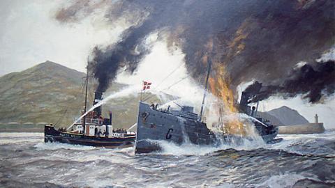 Combate de la Batalla de Matxitxako