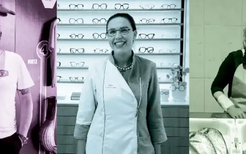 Los comerciantes protagonistas de la campaña. CEDIDA. 