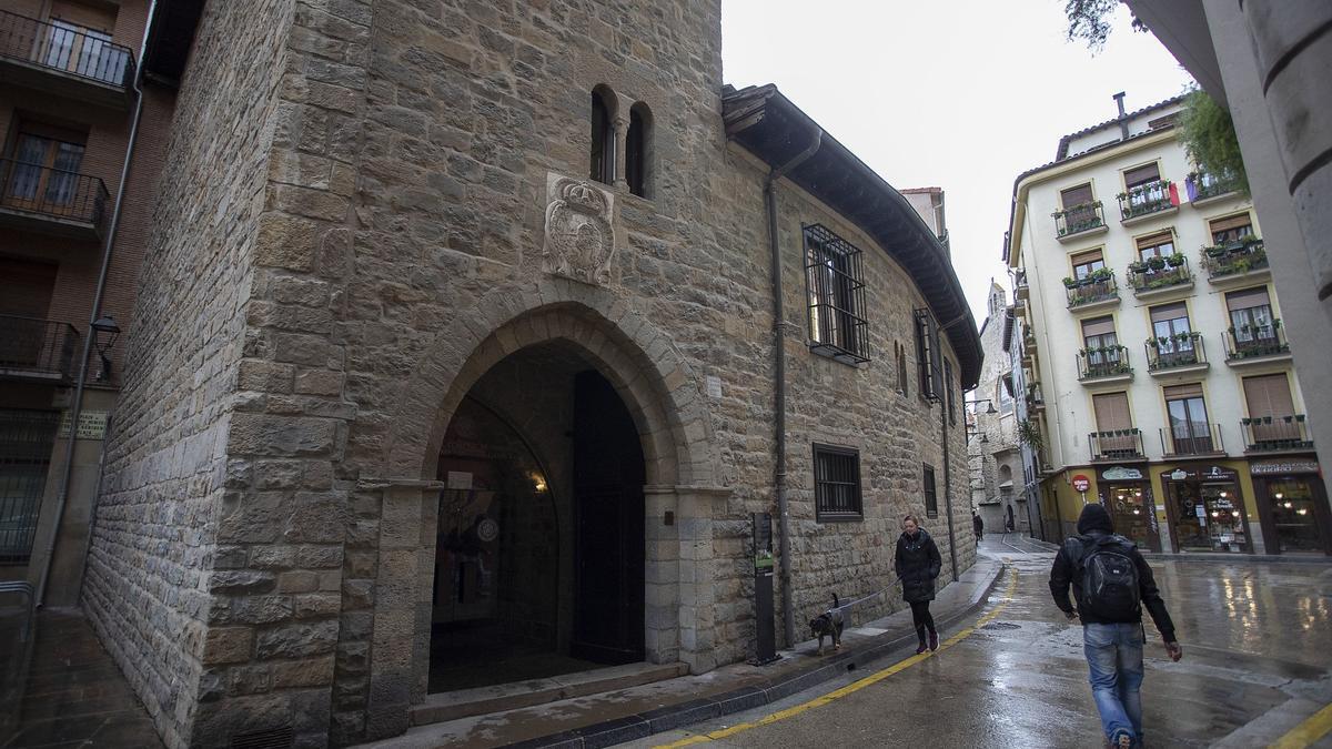 Fachada de la Cámara de Comptos. Mikel Saiz
