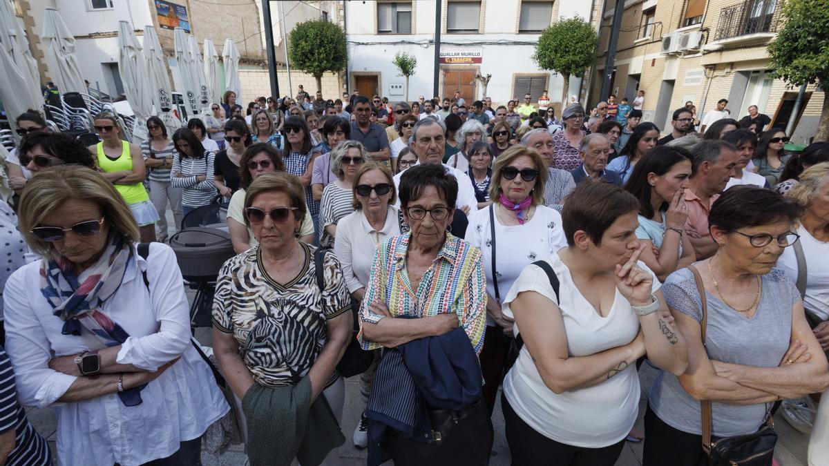 Concentración en Arguedas. Villar López