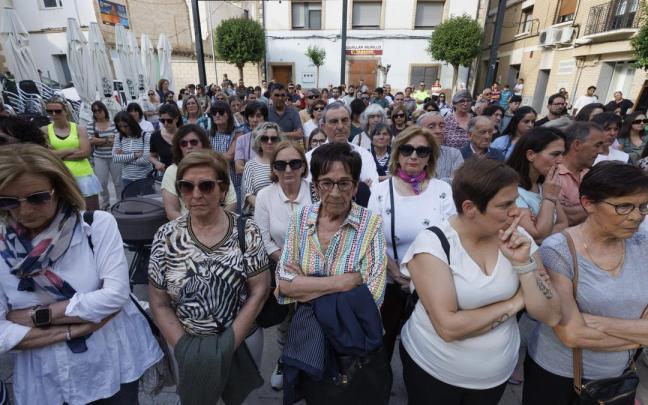 Concentración en Arguedas. Villar López