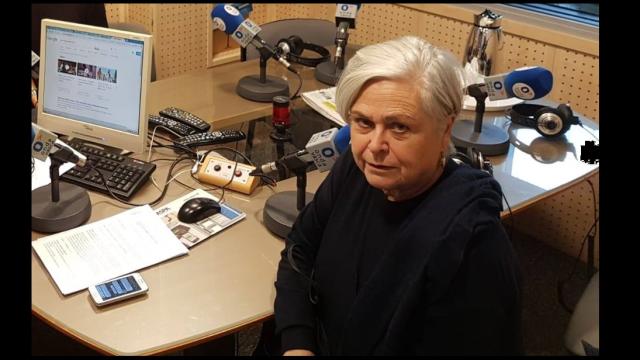 Conchu Uzkudun, en una visita anterior a Onda Vasca