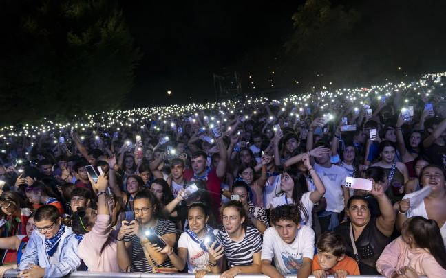 Los conciertos de Bilbao siguen siendo la actividad que junto a los fuegos reúne a más personas en la Aste Nagusia de Bilbao