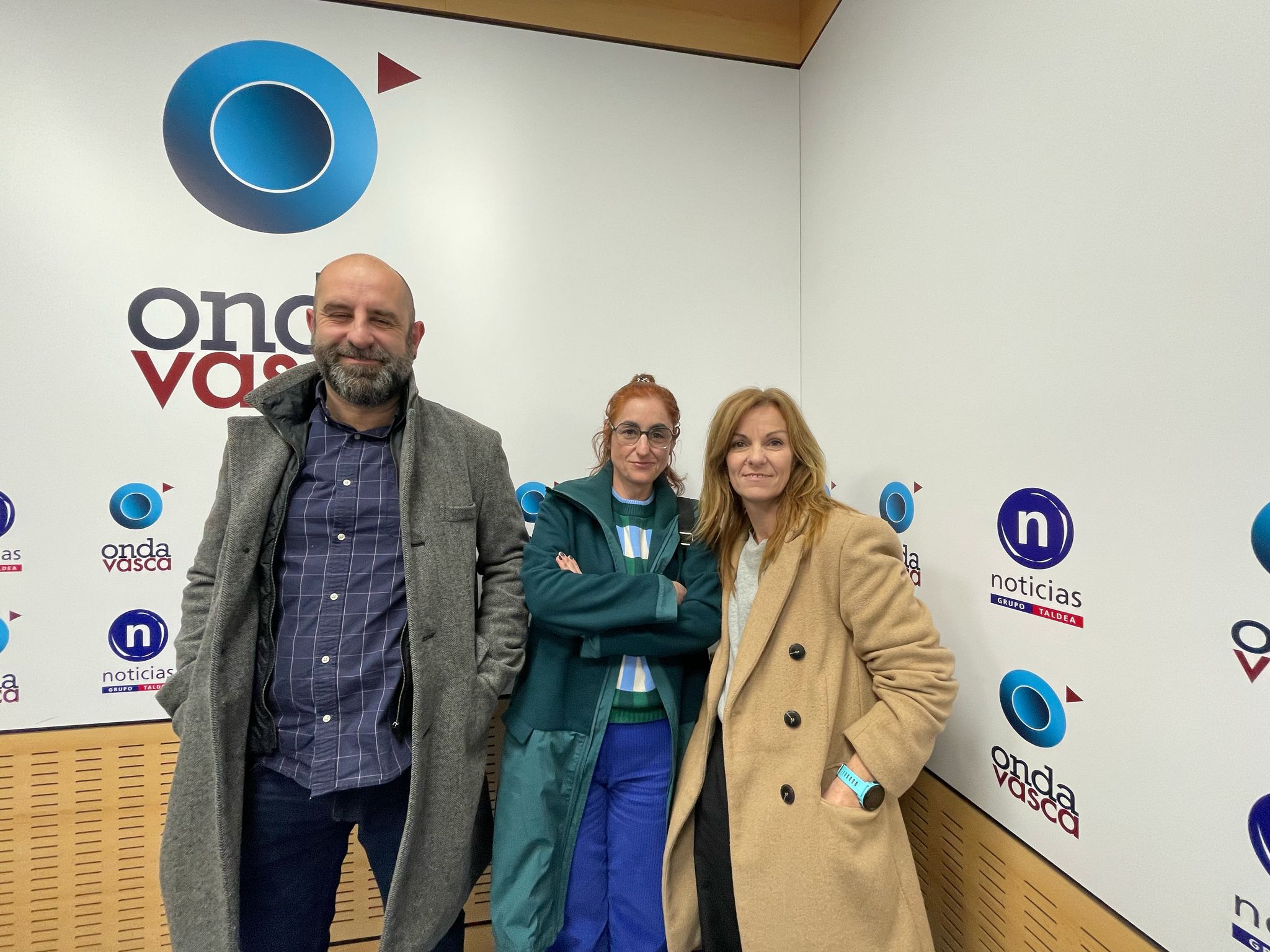 Javier Barrio, Amaia Apraiz y Maria Romano