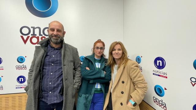 Javier Barrio, Amaia Apraiz y Maria Romano