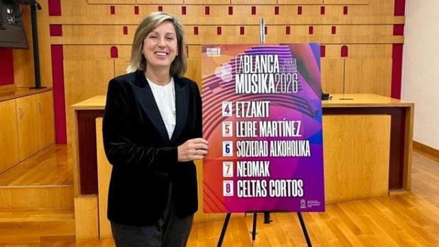 La concejala de Cultura del Ayuntamiento de Gasteiz, Sonia Díaz de Corcuera. CEDIDA