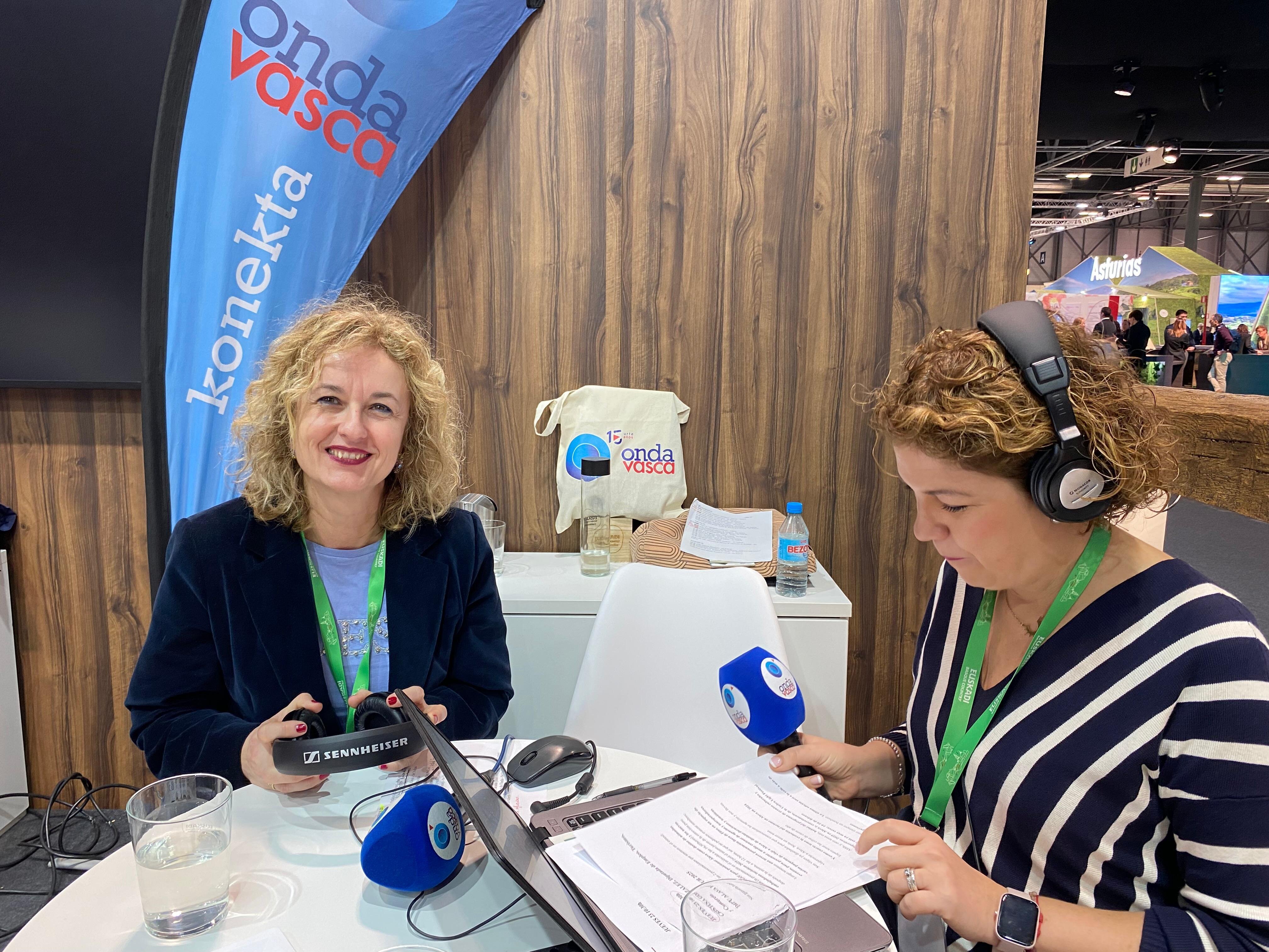 Cristina González, diputada de Empleo, Comercio y Turismo de Álava. 